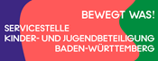 Logo Servicestelle Kinder- und Jugendbeteiligung Baden-Württemberg