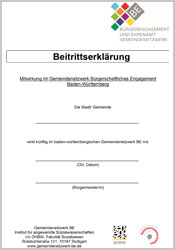 Beitrittserklärung